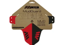 All-mountain-style AMS Garde Boue Avant Rouge Et Noir Mud Guard