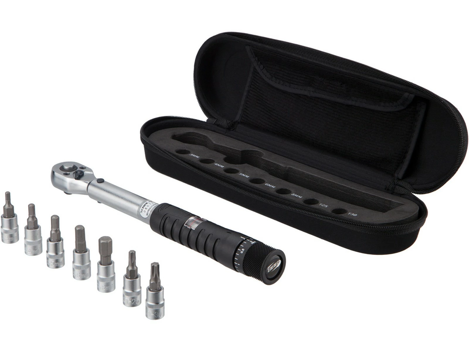 BBB Clé Dynamométrique + 7 Douilles 1 BBB Clé Dynamométrique + 7 Douilles