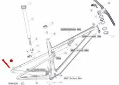 BMC Axe Traversant N°8 Twostroke AL MY2021 / Fourstroke 01 MY2023 - 30000706
