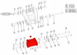 BMC Biellette Inférieure Speedfox / Agonist - 301192