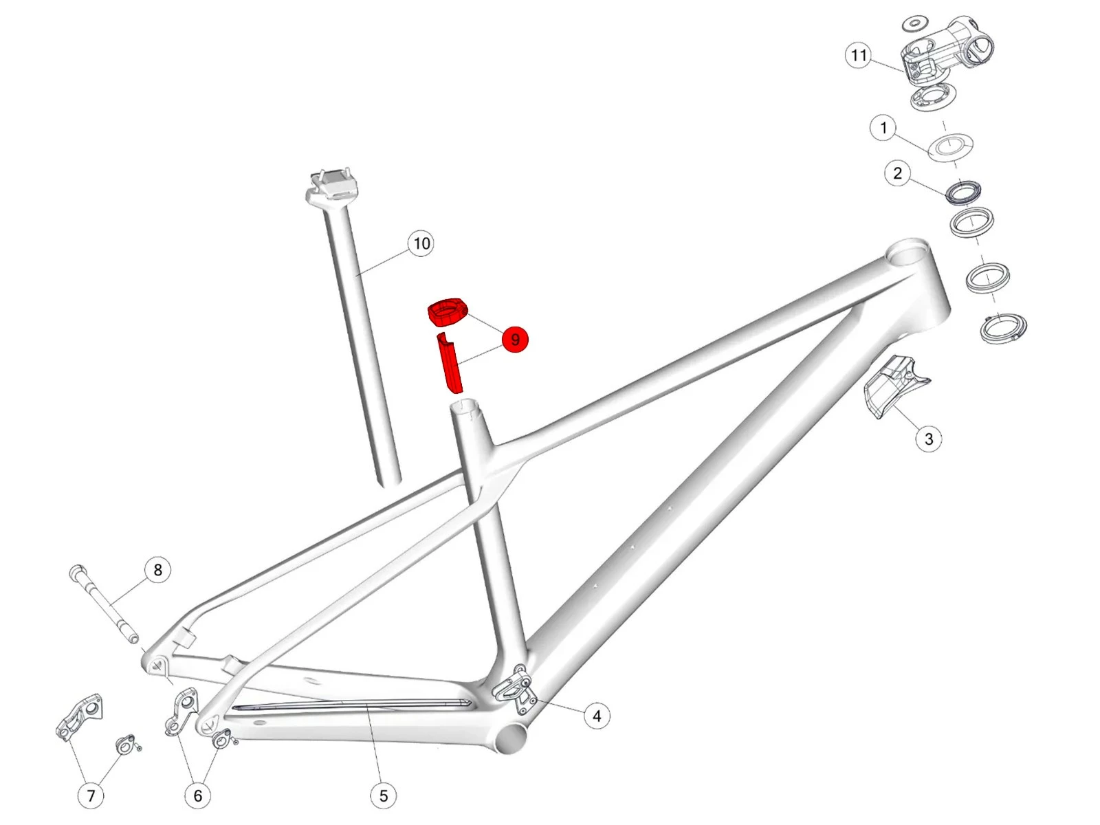 BMC Collier Tige De Selle N°27 Twostroke 01 (MY2021+) - 30000711 2 BMC Collier Tige De Selle N°27 Twostroke 01 (MY2021+) - 30000711 – Image 2