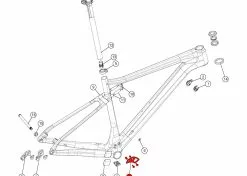 BMC Guide Chaîne 15-M4 Pour Teamelite 01/02 Dès 2016 - 222786