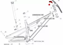 BMC Levier De Tige Télescopique Autodrop - 30004135