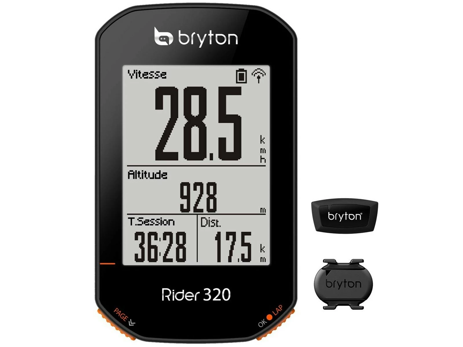 BRYTON GPS Rider 320 T + HRM + Cadence 1 BRYTON GPS Rider 320 T + HRM + Cadence
