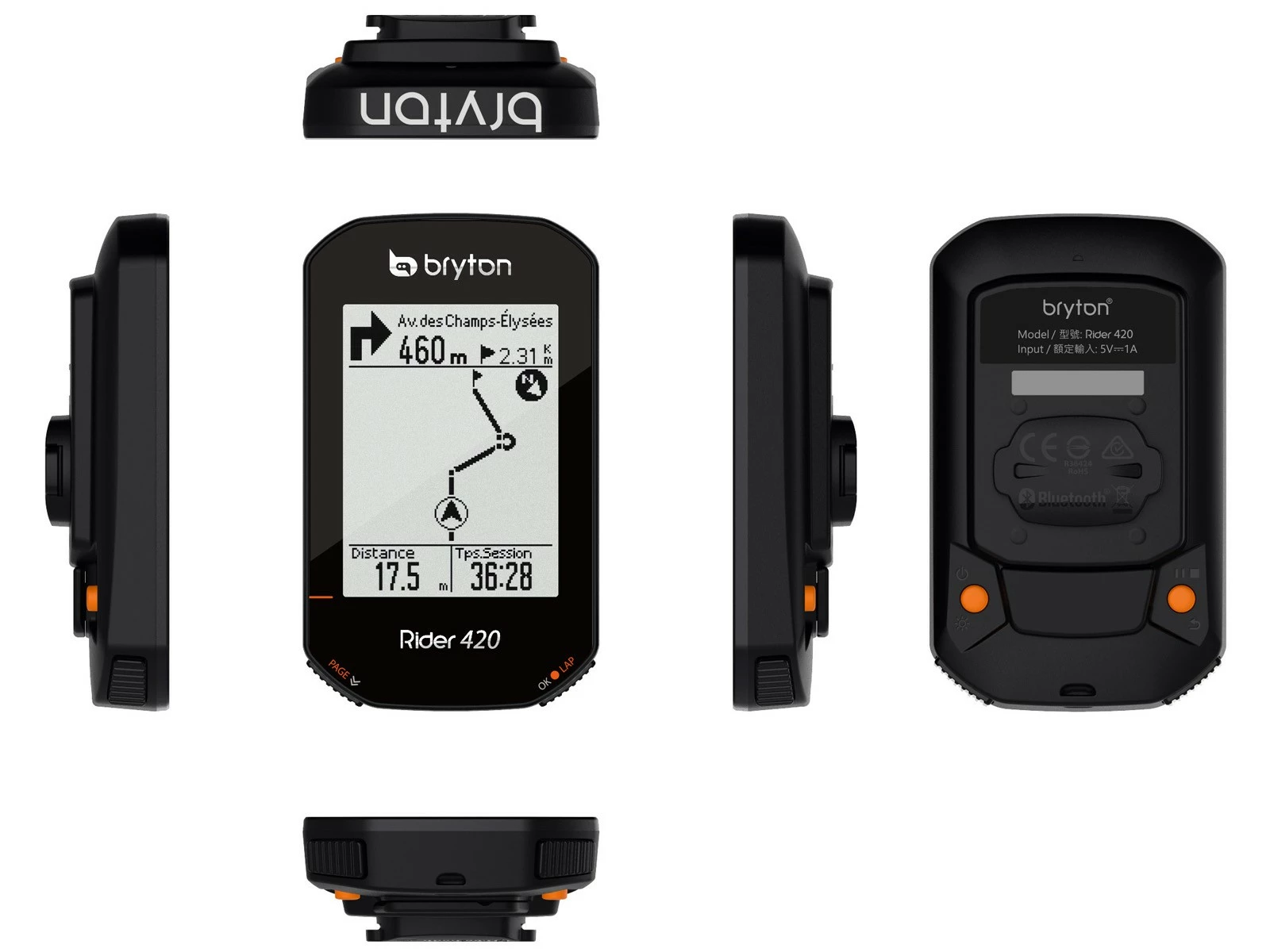 BRYTON GPS Rider 420 H + Ceinture Cardio 5 BRYTON GPS Rider 420 H + Ceinture Cardio – Image 5