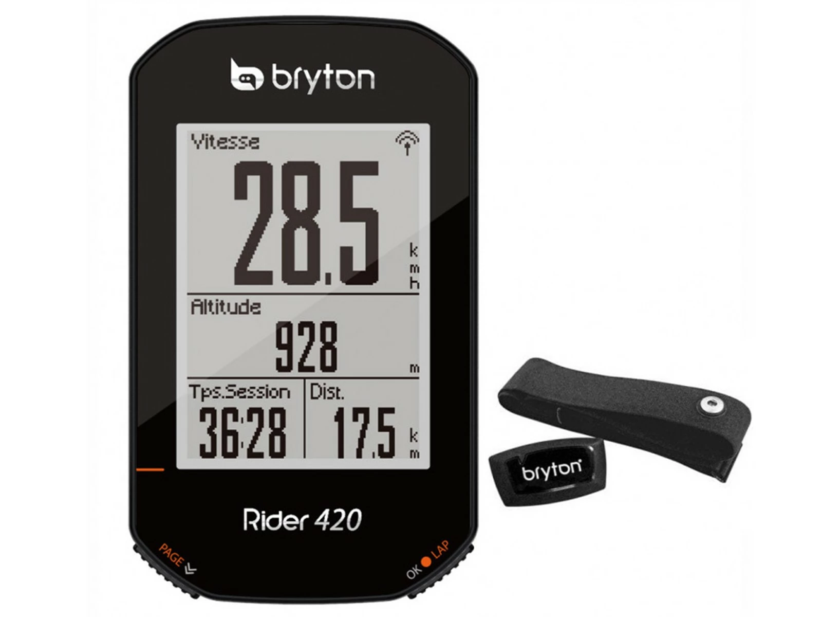 BRYTON GPS Rider 420 H + Ceinture Cardio 1 BRYTON GPS Rider 420 H + Ceinture Cardio