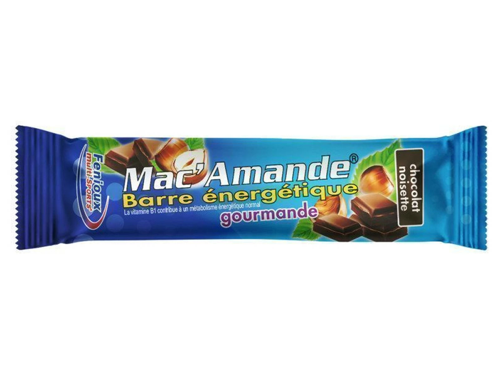 Fenioux Multi-Sports FENIOUX Barre énergétique Mac'Amande Choco Noisette - 27g 1 Fenioux Multi-Sports FENIOUX Barre énergétique Mac'Amande Choco Noisette - 27g