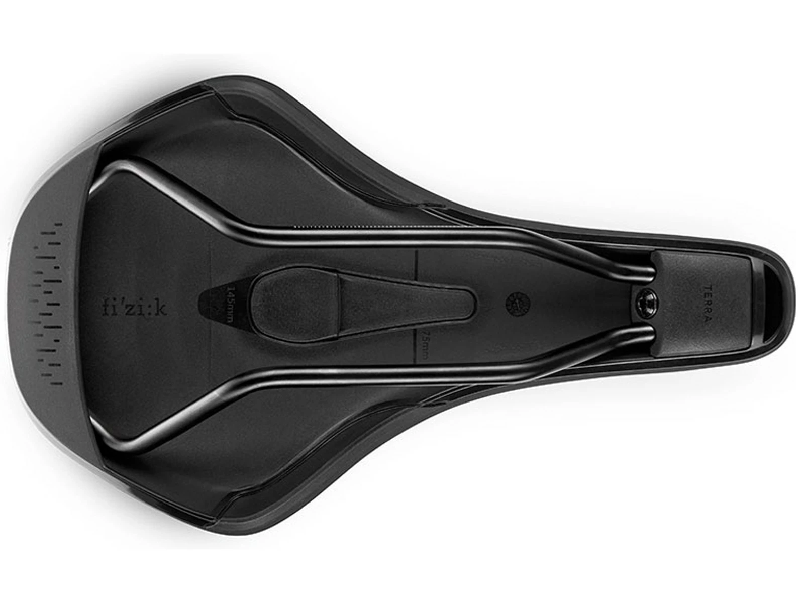 FIZIK Terra Aidon X5 Noir Selle 145 Mm Rails Alu 4 FIZIK Terra Aidon X5 Noir Selle 145 Mm Rails Alu – Image 4