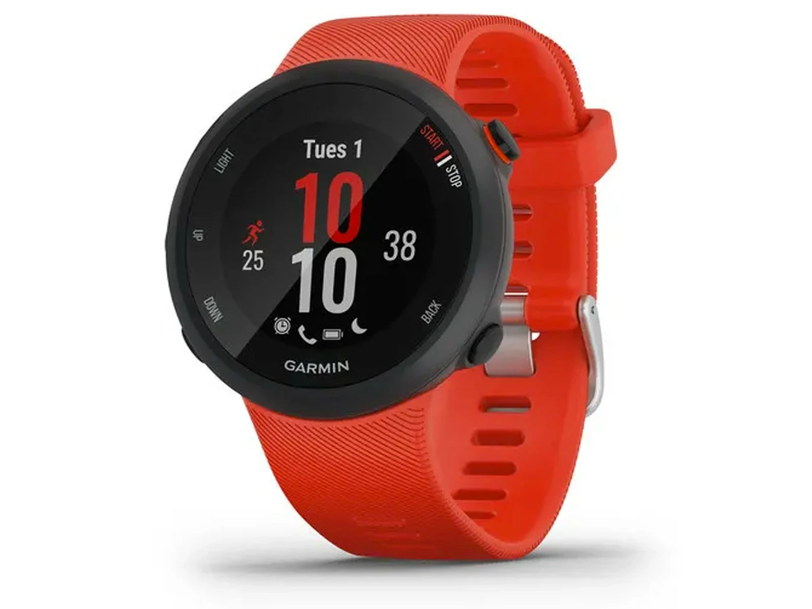 GARMIN Forerunner 45 Rouge 42mm Montre Connectée GPS 1 GARMIN Forerunner 45 Rouge 42mm Montre Connectée GPS