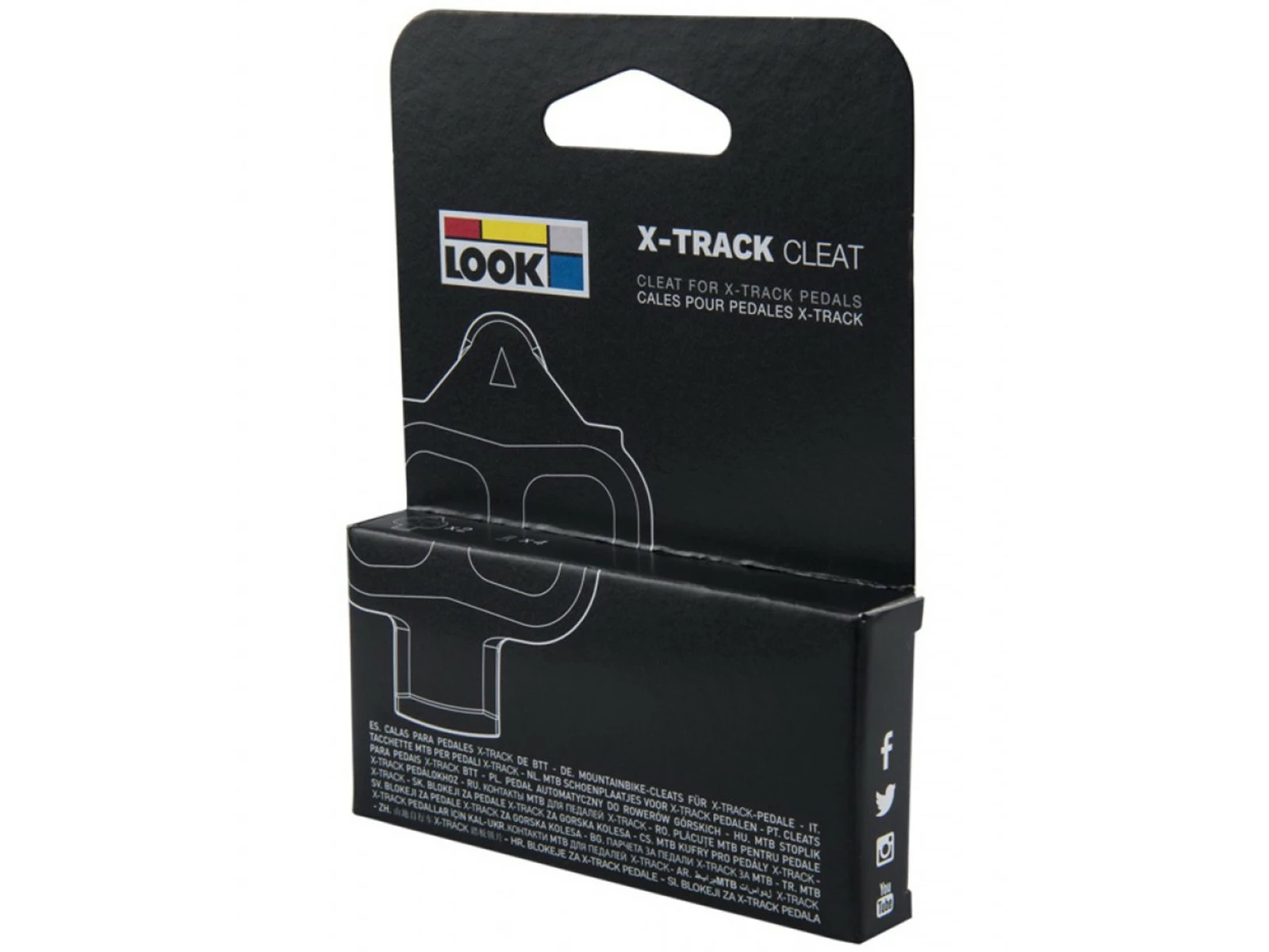 LOOK Paire De Cales X-Track Cleat Easy / Geo Trekking 2 LOOK Paire De Cales X-Track Cleat Easy / Geo Trekking – Image 2