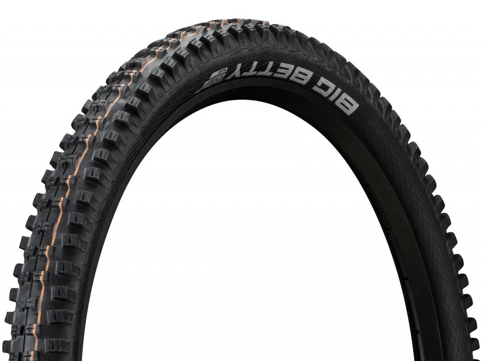 SCHWALBE Big Betty Pneu Souple Evolution Addix Soft Super Trail - 27,5 X 2,4 Pouces 1 SCHWALBE Big Betty Pneu Souple Evolution Addix Soft Super Trail - 27,5 X 2,4 Pouces