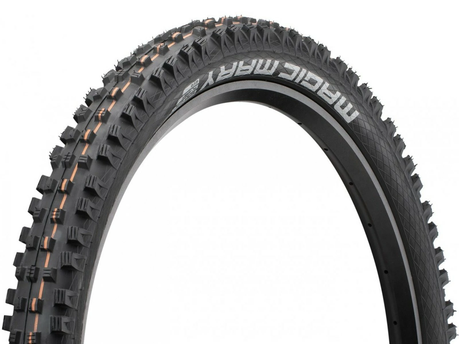 SCHWALBE Magic Mary Pneu Souple Evolution Addix Soft Super Gravity - 27,5 X 2,6 Pouces 1 SCHWALBE Magic Mary Pneu Souple Evolution Addix Soft Super Gravity - 27,5 X 2,6 Pouces