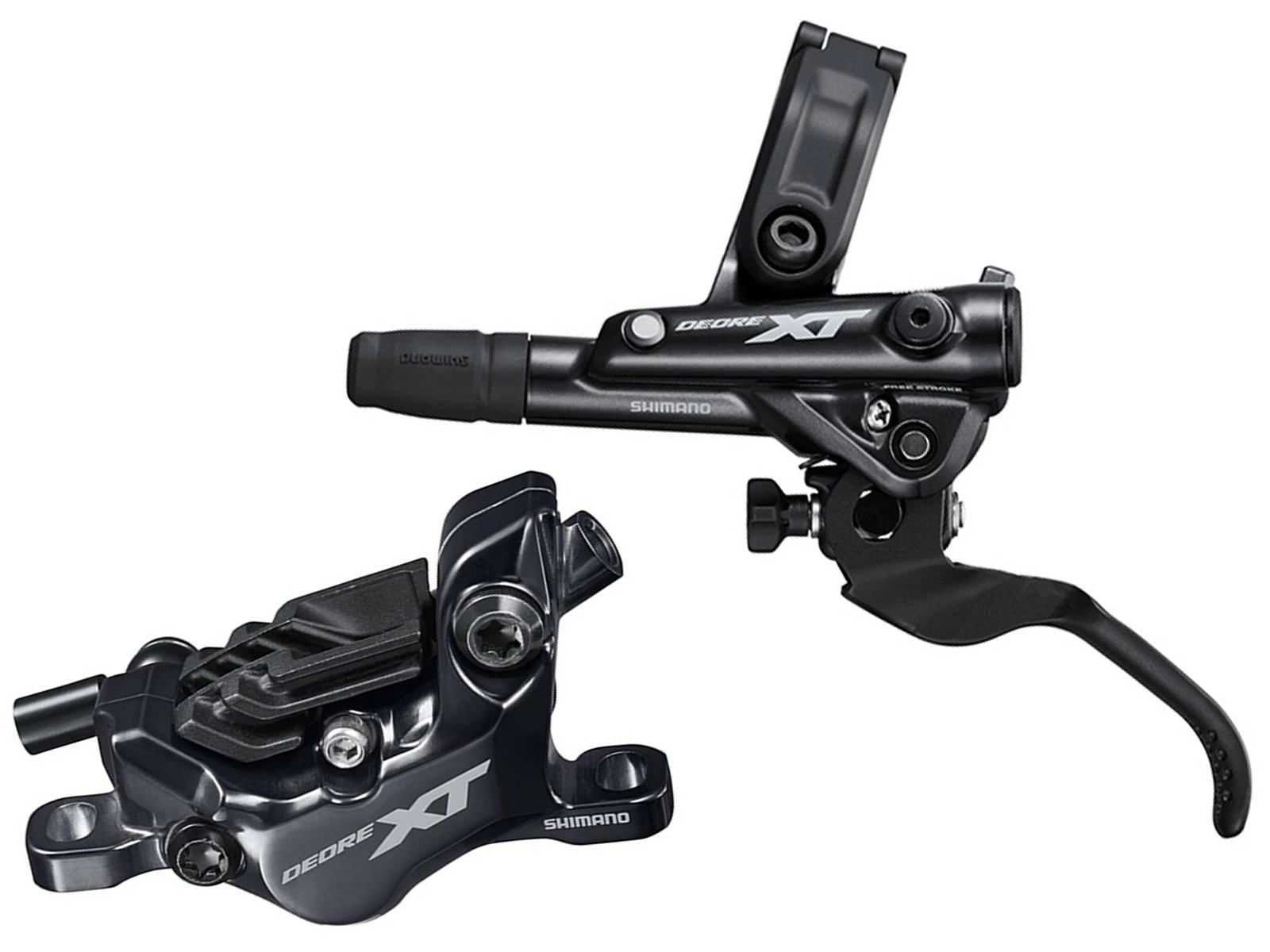 SHIMANO DEORE XT BL-M8100 Levier Frein Gauche 1000mm + étrier BR-M8120 Noir 1 SHIMANO DEORE XT BL-M8100 Levier Frein Gauche 1000mm + étrier BR-M8120 Noir