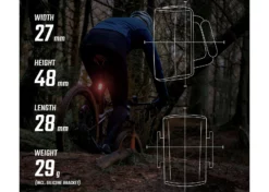 SIGMA Buster 80 RL éclairage Arrière USB / LED 7h D'autonomie -SRAM Soldes sigma buster 80 rl eclairage arriere usb led 7h d autonomie 3