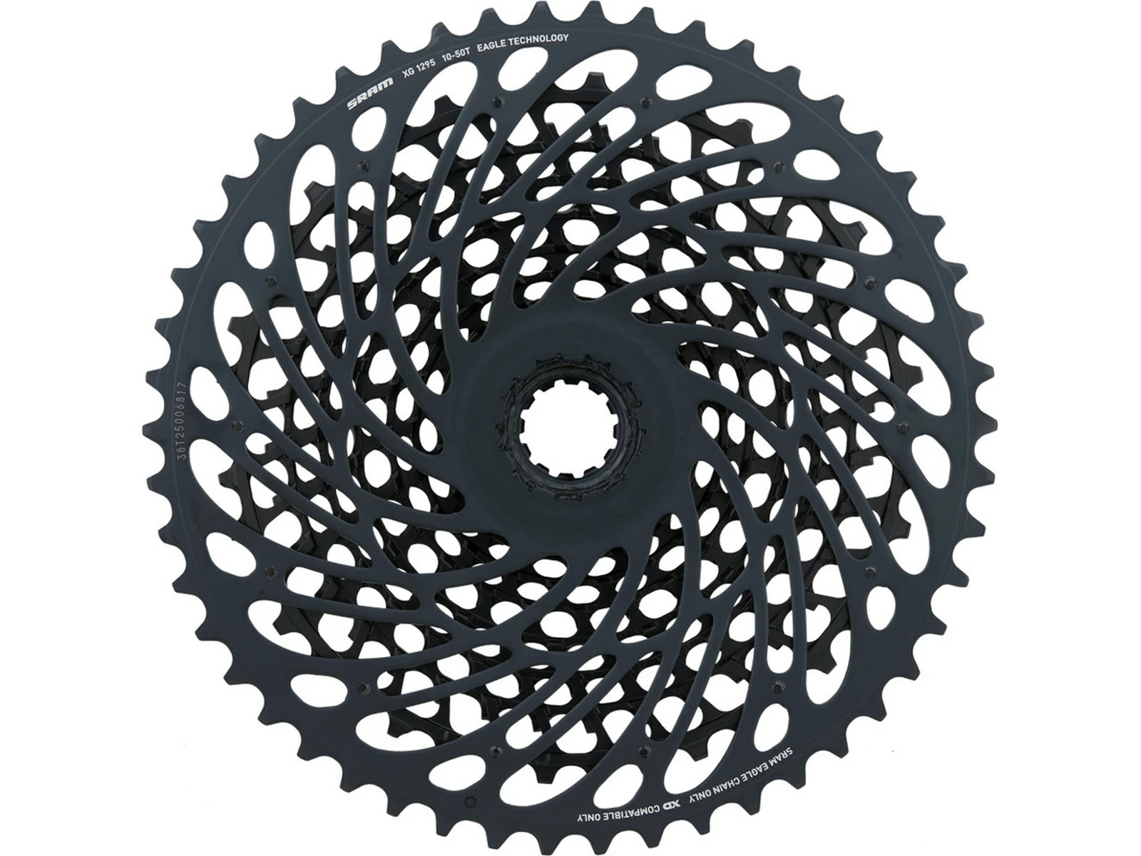 SRAM Cassette X01 Eagle 12v XG-1295 Black 10-50D 2 SRAM Cassette X01 Eagle 12v XG-1295 Black 10-50D – Image 2