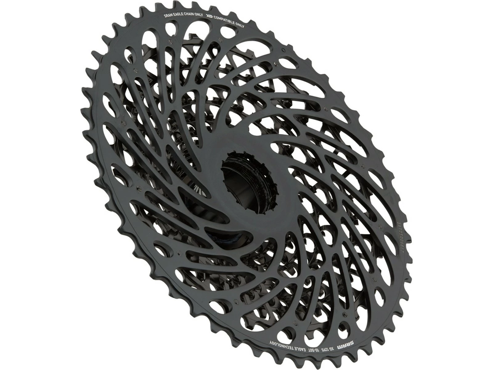 SRAM Cassette X01 Eagle 12v XG-1295 Black 10-50D 4 SRAM Cassette X01 Eagle 12v XG-1295 Black 10-50D – Image 4
