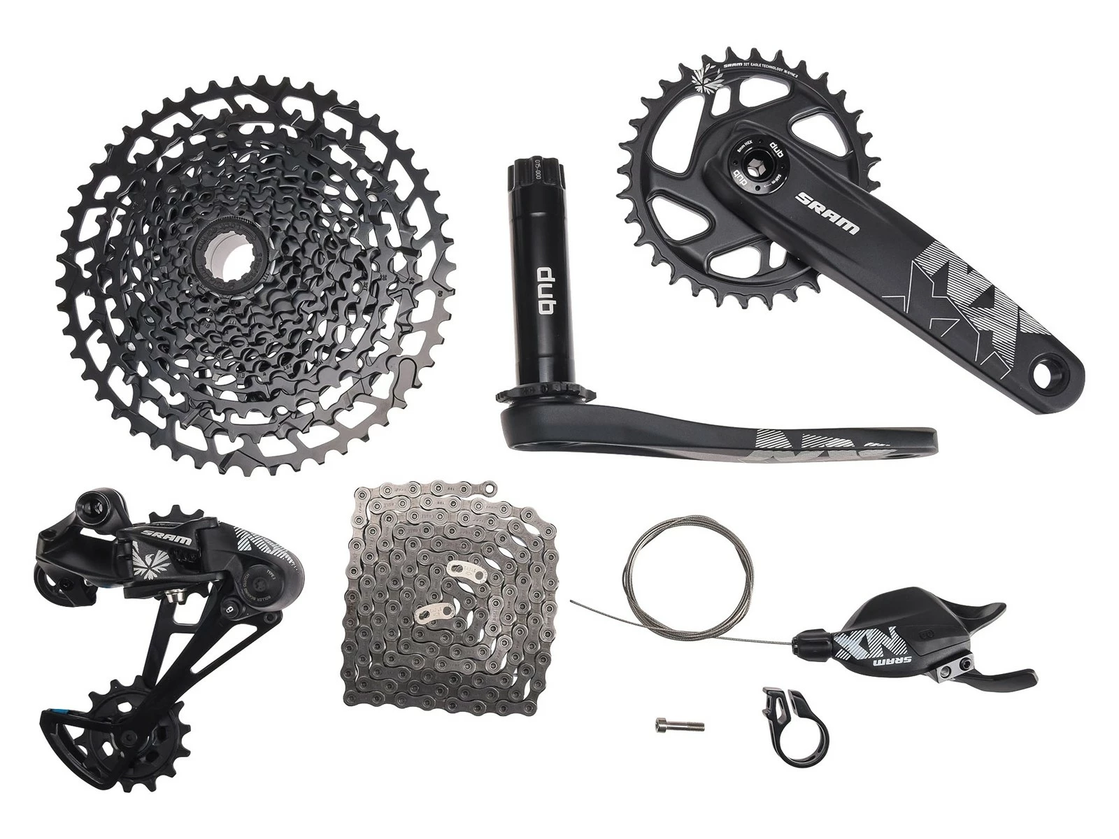 SRAM Groupe Sram NX Eagle DUB 12v 170mm 1 SRAM Groupe Sram NX Eagle DUB 12v 170mm