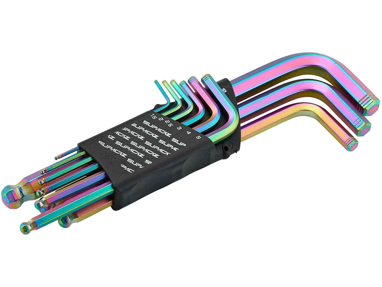 SUPACAZ Multi-tool Allen Keyz Oil Slick 9 Fonctions 1 SUPACAZ Multi-tool Allen Keyz Oil Slick 9 Fonctions